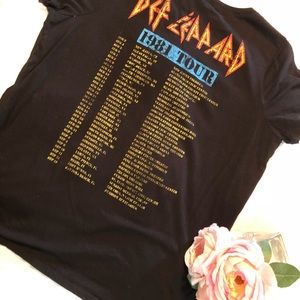 Def leppard tour shirt